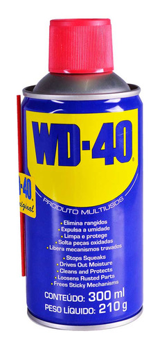 Spray Desengripante Lubrificante 300ml Wd40 Nf