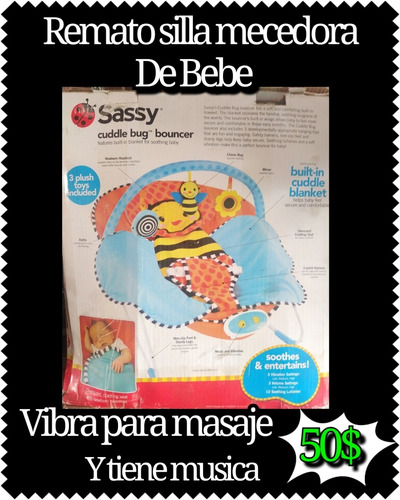 Imagen 3 de 3 de Mecedora Para Bebes