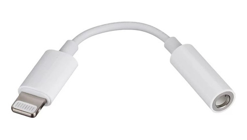 Adaptador Compatible Con iPhone A 3.5mm Auxiliar Audifonos F