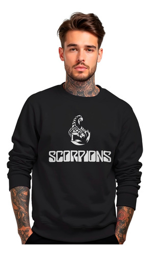 Sudadera Rock Scorpions Unisex Heavy Metal Clasica