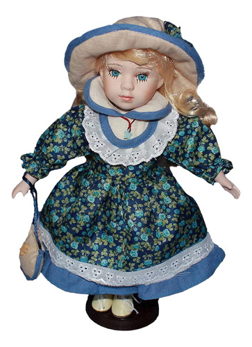 Figuras De En Miniatura, Muñeca De Princesa De 30cm Azul