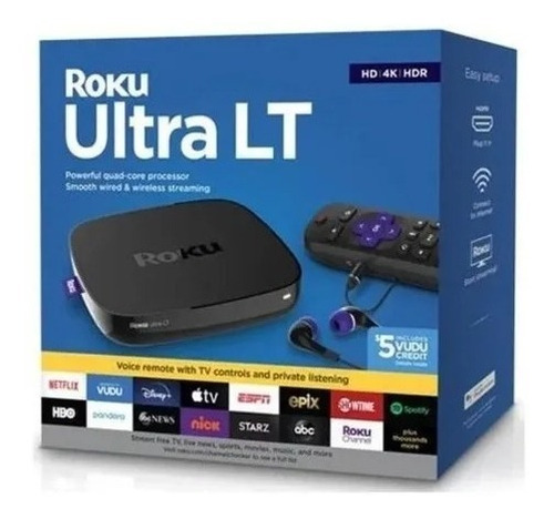 Roku Ultra Lt (4662rw) Smart Tv Con Audifonos - Phone Store