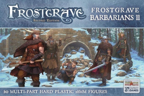 Frostgrave - Barbaros 2 Wargames Rol Fantasía 1/56 28mm