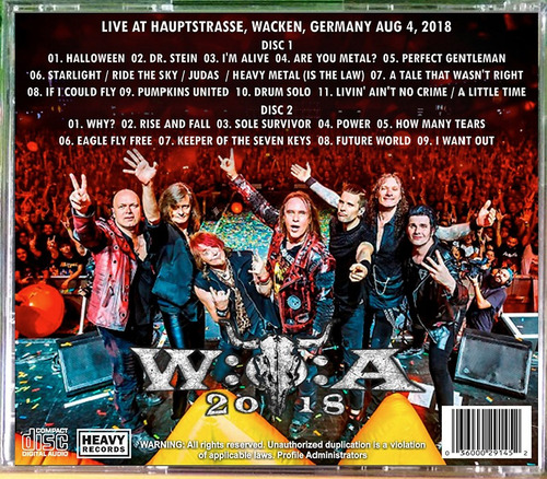 Helloween - Wacken 2018
