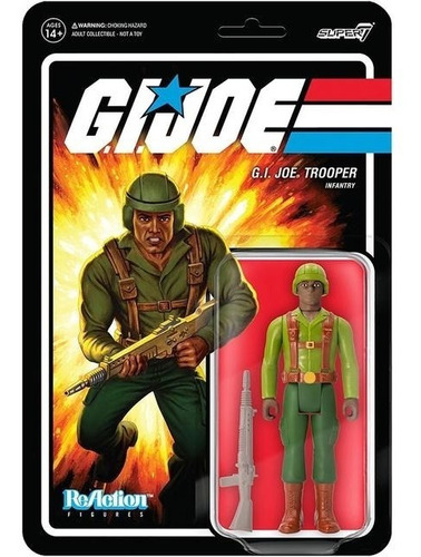 Trooper G.i. Joe Super7 Reaction Figura