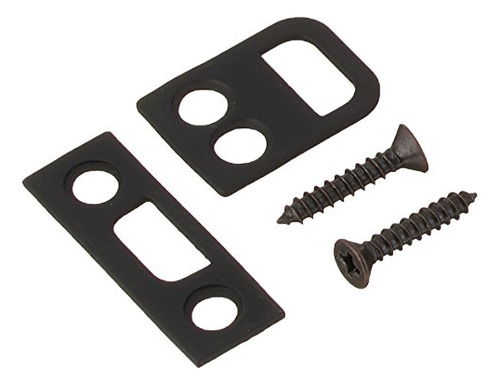 Surface Bolt 3puLG Latón Macizo Negro Mate