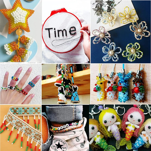 18800+ Pcs 3mm 8/0 48 Colors Glass Seed Beads,cuentas De ...