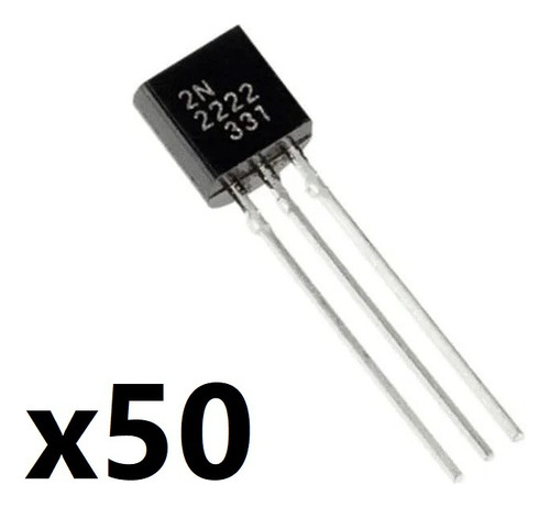 Transistor Npn Bjt 2n2222 To-92 To92