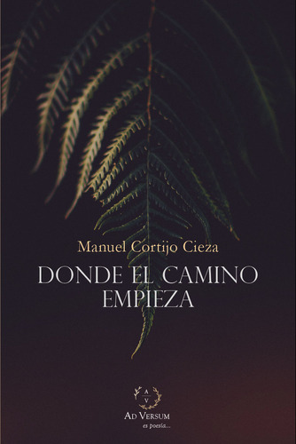 Libro Donde El Camino Empieza - Cortijo Cieza, Manuel