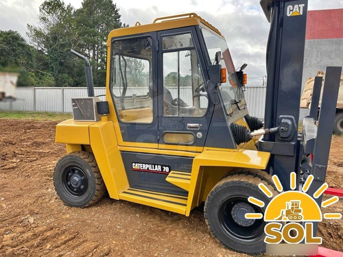 Imagem 2 de 16 de Empilhadeira Caterpillar Dp70 7 Toneledas