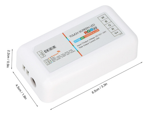 Q Control Remoto Rf Táctil Inalámbrico De 2,4 G Con