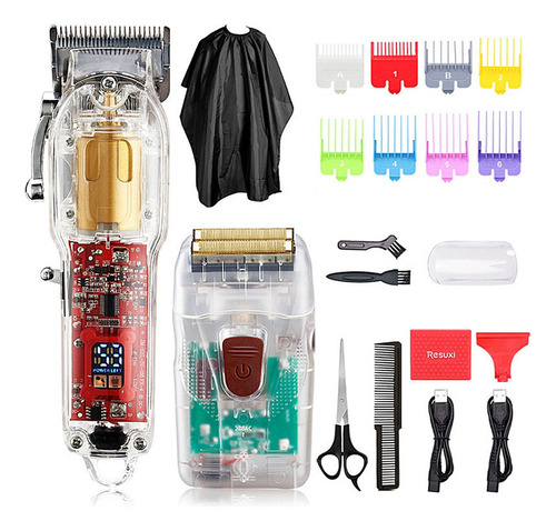 Nuevo Kit De Corte De Pelo Eléctrico Resuxi, Cortador De