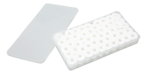Bobinas De Plástico Para Máquina De Coser, 100 Unidades, Bor