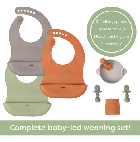 Upward Baby Conjunto Alimentación De Silicona Mmg