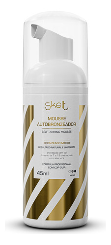 Skelt mini mousse autobronzeador corporal red carpet 45ml