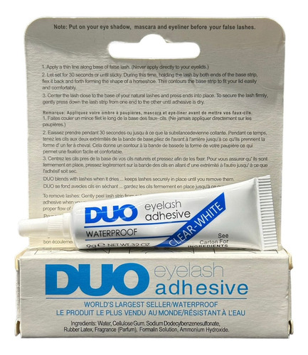 Duo Adhesivo Striplash Pegamento Tira Pestañas Postizas 7gr