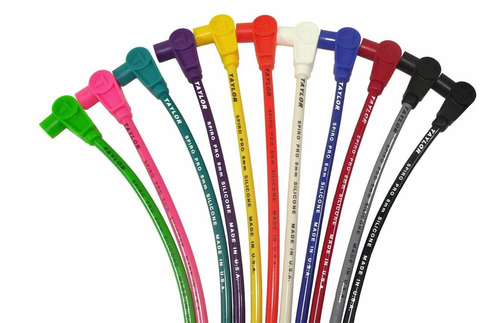 Taylor Cable 74255 rojo Universal Fit 8 mm Spiro-pro Juego D