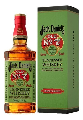 Whisky Jack Daniels Legacy 700cc C/ Estuche. Envio Gratis