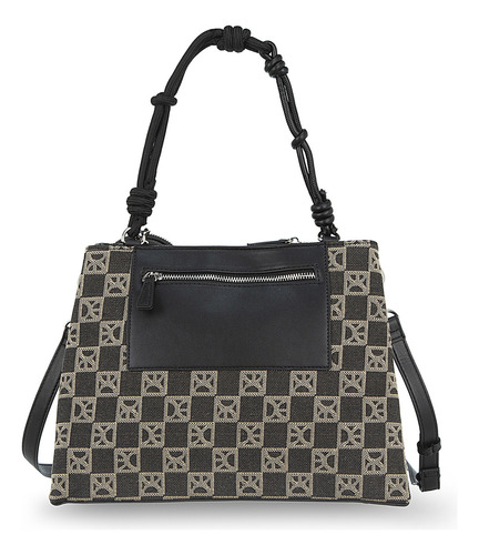 Bolsa Satchel Cloe Kaksani Grande Color Multicolor