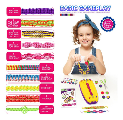 Kit For Hacer Pulseras De La Amistad Juguetes,bricolaje Diy