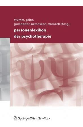 Personenlexikon Der Psychotherapie - Gerhard Stumm