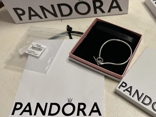 comprar Pandora Pulsera De Plata N 17 Gancho Marinero Cola Raton Plata 48.26 Cm 48.26 Cm