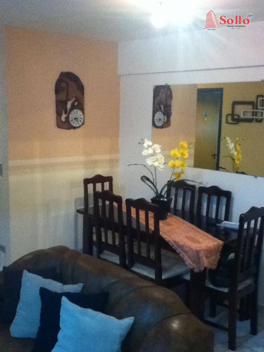 Imagem 4 de 18 de Apartamento Com 3 Dormitórios E 2 Vagas - Vila Rosália - Guarulhos/sp - Ap0254