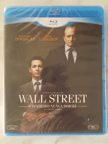 Blu Ray Wall Street O Dinheiro Nunca Dorme