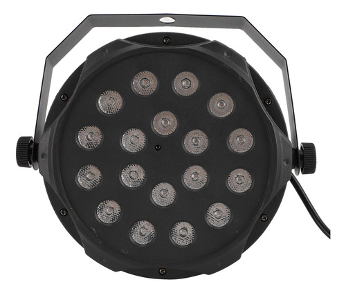 Led Stage 18 X 3w, Ativado Por Som, 2 Modos De Trabalho, Rgb