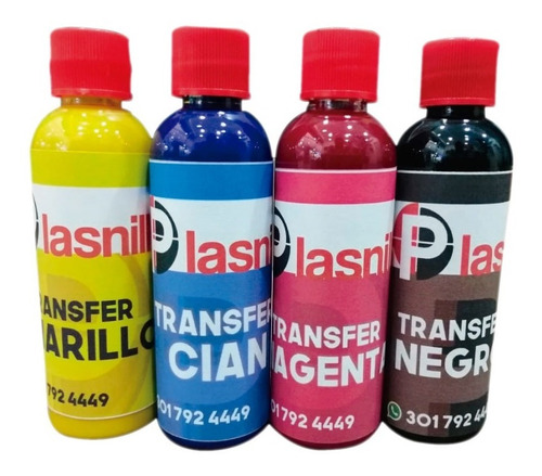 Tinta Transfer Durabrite - Moorim X 4 Colores - Envio Gratis