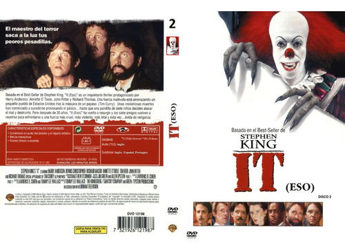 It - El Payaso Asesino - Full 186 Min. - Stephen King 2 Dvds
