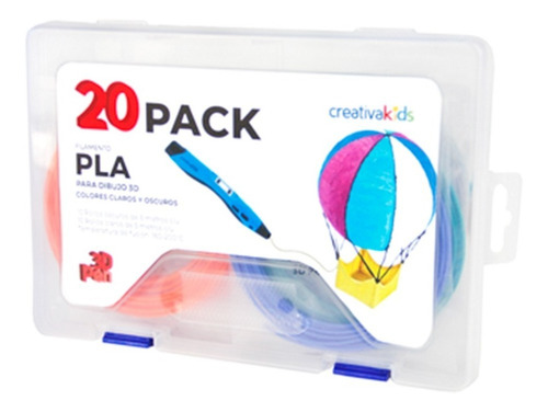 Imagen 5 de 5 de Creativakids - 3d Maker Kit Azul - Kit De Dibujo