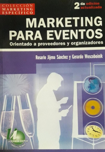 Marketing Para Eventos - Rosario Sanchez - Ugerman Editor