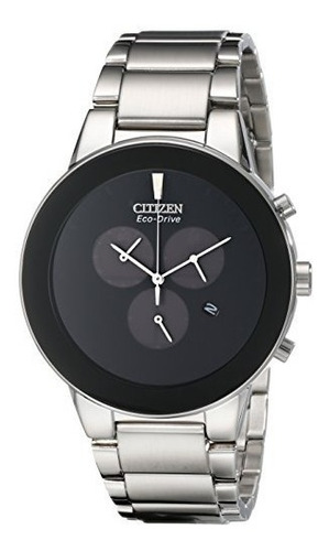 Citizen Ecodrive Para Hombre At224051e Axiom Silvertone Puls