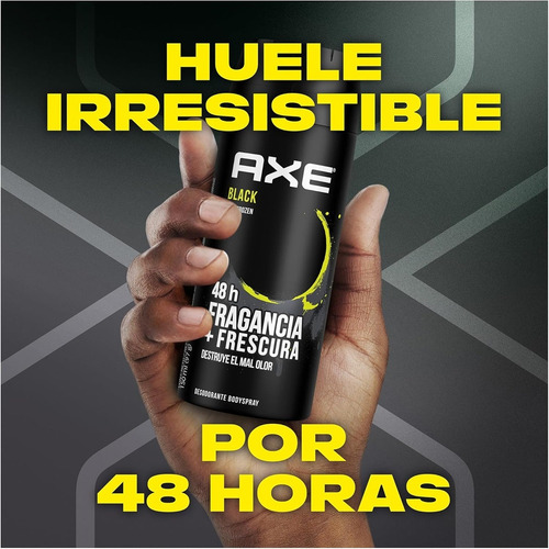 X2 Desodorante Spray Axe Black Pera Frozen Cedro 150ml