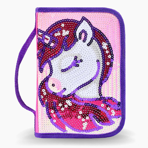 Cartuchera Niña Footy Unicornio Relieve F19044 078.19044