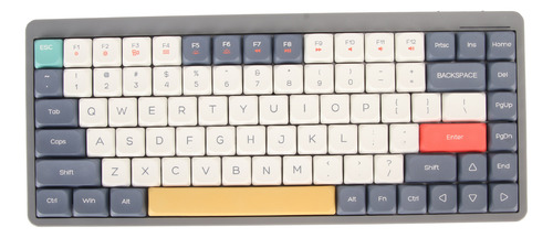 Teclado Bluetooth De 84 Teclas, 3 Modos Bluetooth Sem Fio 2.