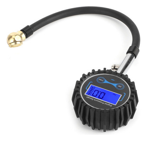 Manometer Neumatic Lcd Digital Metal Caucho 200psi