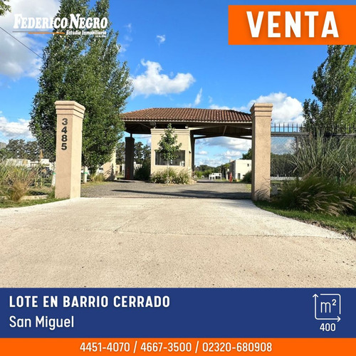 Terreno En Venta En Barrio San Ignacio Chico