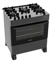 Comprar Fogão Atlas 5 Bocas Preto Mônaco Top Glass Bivolt