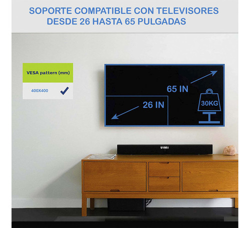 Soporte Para Tv Monitor 26-65 Pulgadas Articulado Ajustable
