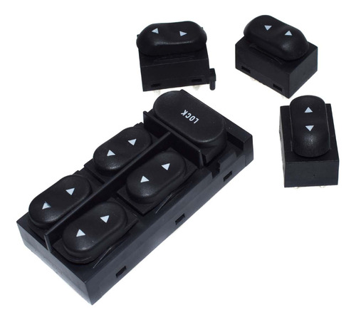 Juego De Controles Master Window Switches Para Ford Mustang