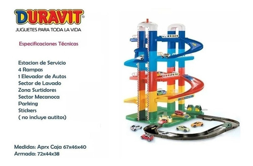 Imagen 3 de 5 de Duravit Estacion De Servicio C/elevador 4 Rampas Envio Full