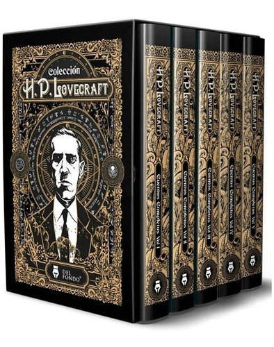 Cuentos Completos De Hp Lovecraft 5 Tomos