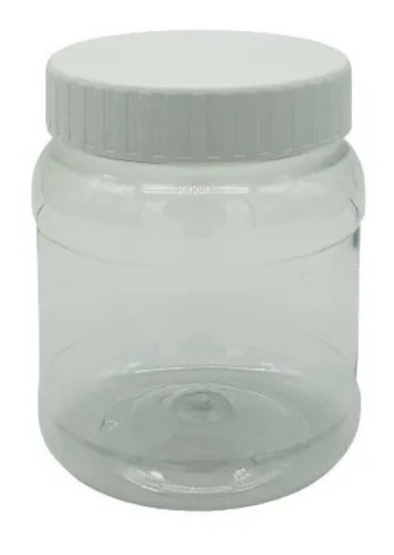 Tarro Pet Transparente Tapa Plana Pack