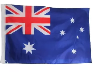 Hermosa Bandera De Australia En Poliester 57x90cm