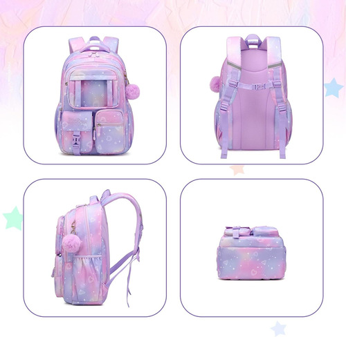 Mochila Pig Pig Girl Color Violeta