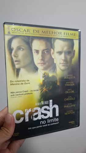 Novo Dvd Original Crash Com Sandra Bullock