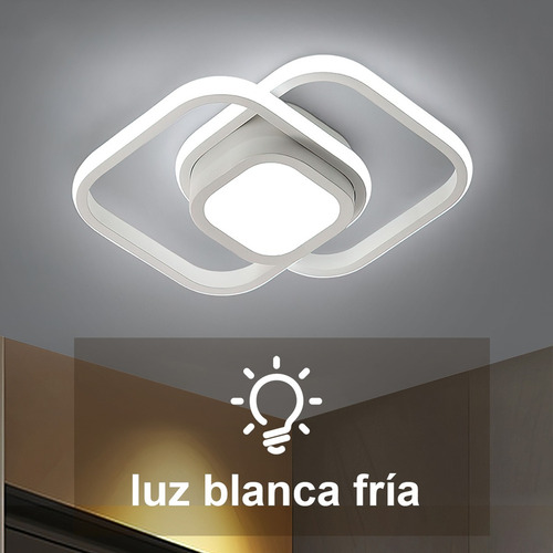 . Lámpara De Techo Moderna Ajustable Atenuación Tres Colores