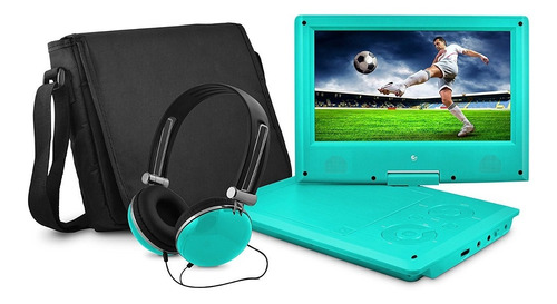 Dvd Portable Ematic 9-inch Swivel Portable Dvd Player Wi